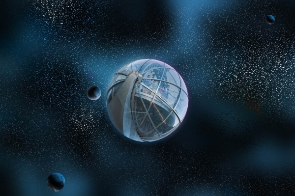 Creation of space: Step 4